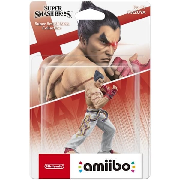 Amiibo Figur - Kazuya nr 91 • Super Smash Bros. Collection