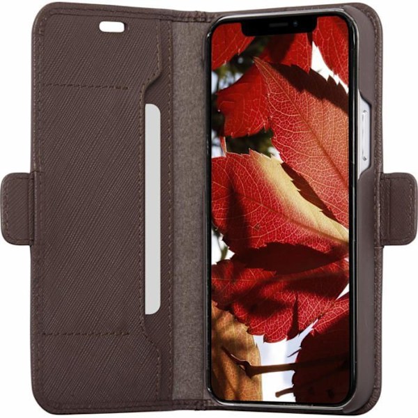 Hölster - etui - strumpa Dbramante - DB-MI54NIBL5420 - Milano - iPhone 12 mini 5,4 - Svart Natt