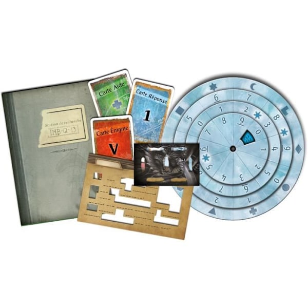 EXIT: The Game - The Polar Station - Brädspel - Escape Games - IELLO Flerfärgad