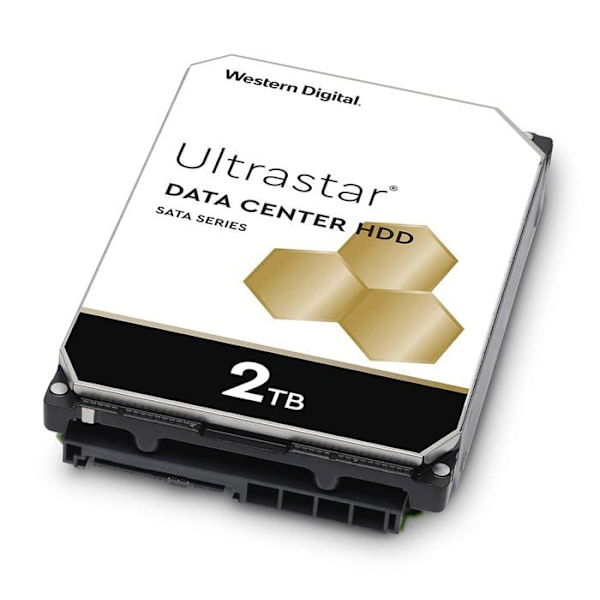 Kingston-teknik intern hårddisk - 1W10002 - HGST 2 TB Ultrastar DC HA210 HDD SATA III 7200 RPM