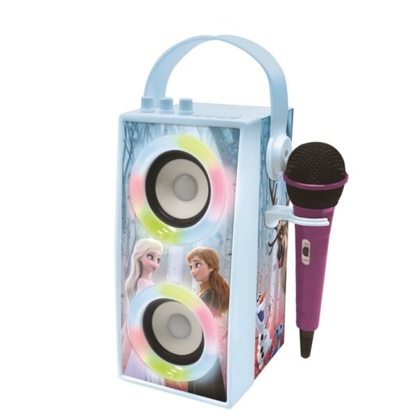 Karaokehögtalare för barn - LEXIBOOK - Fryst - Bluetooth V5.0 - Ljuseffekter