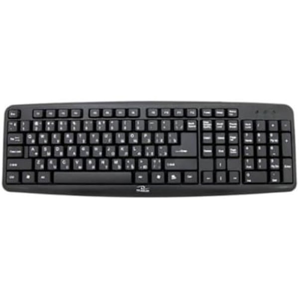 Tangentbord - ESPERANZA - TKR-101 - USB - PC/Mac - RUS Svart