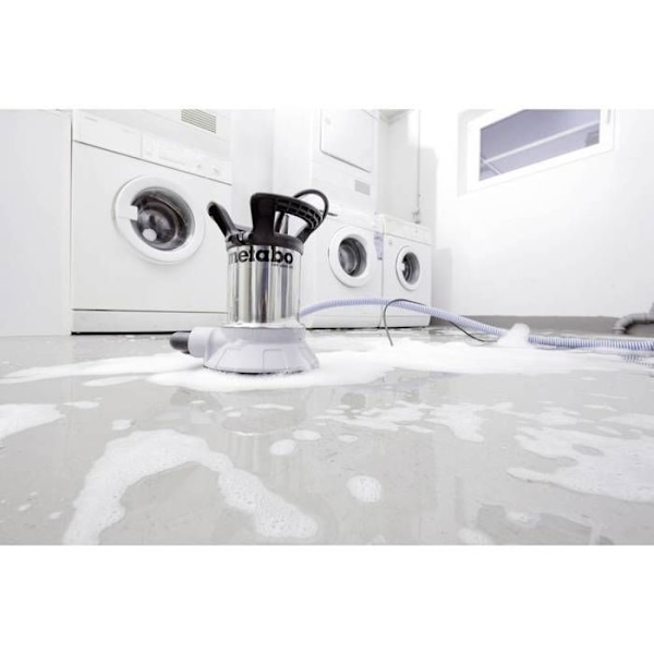 METABO TPF 6600 SN dränkbar pump - 450 W - Trädgårdsbevattning och dränering Grå och svart