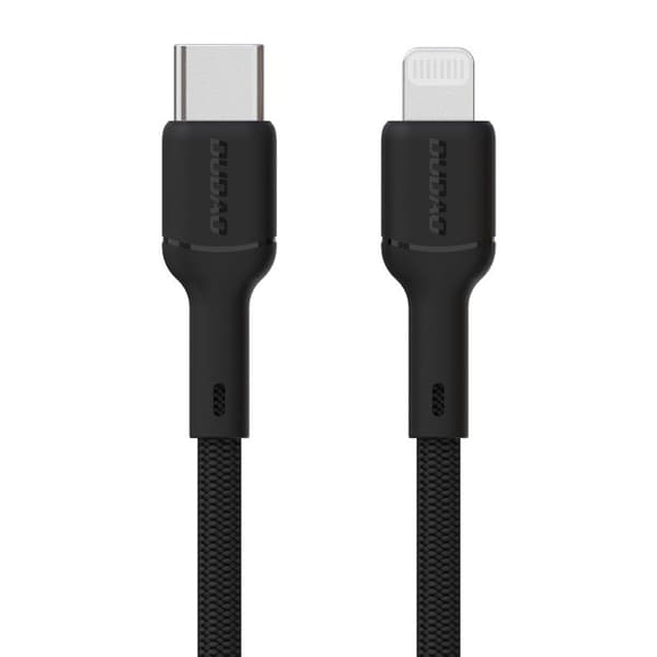 USB-C - Lightning-kabel för iPhone 30 W 1 m - Svart