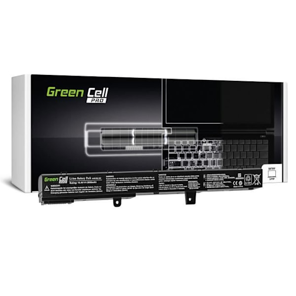 Green Cell PRO Series A41N1308 A31N1319 Batteri för ASUS X551 X551C X551CA X551M X551MA X551MAV R512 R512C R512CA F551 F551C F551M