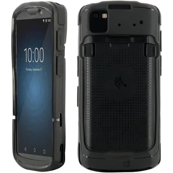 Coque - MOBILIS - Zebra TC53 TC58 - Militärskydd - Antimikrobiell - Mjuk SVART