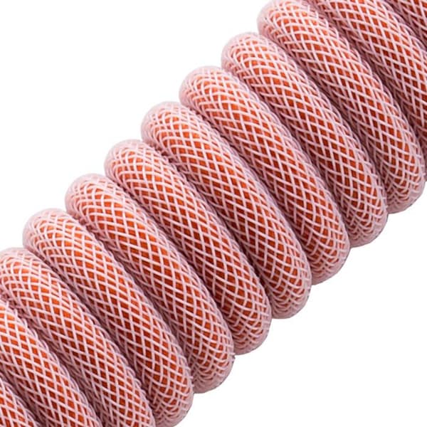 CABLEMOD PRO SPIRAL TANGENTBORDSKABEL (ORANGESICLE, USB A TILL USB TYP