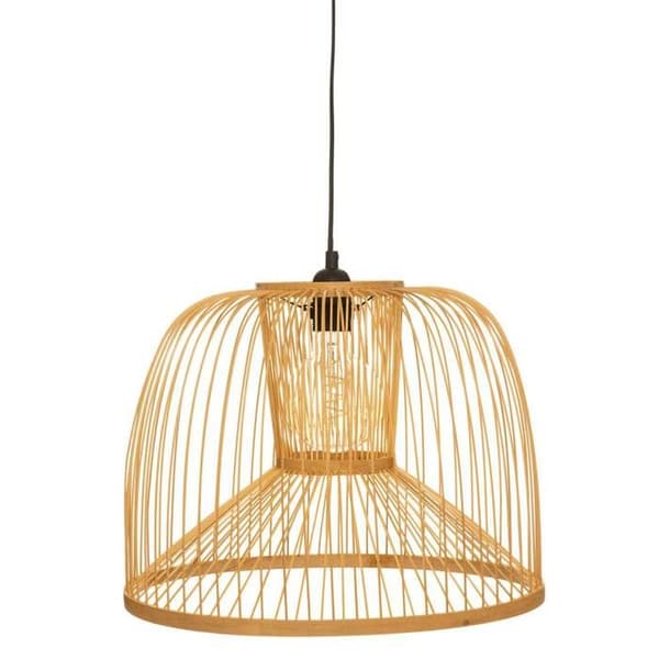 Hänglampa "Amy" bambu D38cm - Atmosphera Inredningsdesigner beige