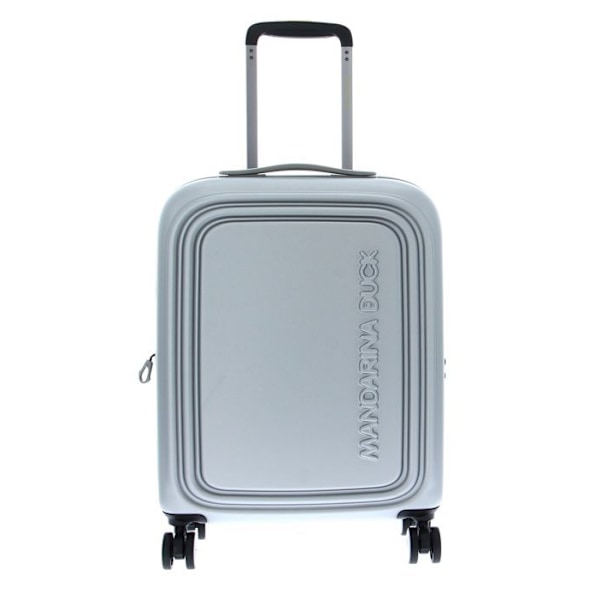 MANDARINA DUCK Logoduck + Expandable Cabin Trolley Silver [155710] - resväska resväska eller bagage säljs ensam Pengar