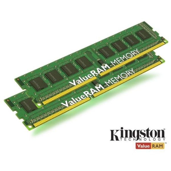 Kingston ValueRAM DDR3 16Go (Kit 2x8Go), 1600MHz CL11 240-stifts DIMM - KVR16N11K2 / 16