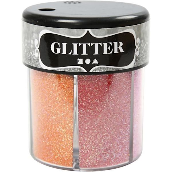 Paljetter i burk. ref 28430