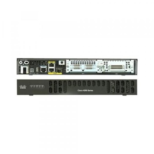 Router - Cisco - ISR 4221 - GigE - 2 WAN-portar - Rackmonterbar