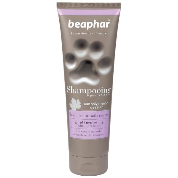 Schampo - BEAPHAR - Balsam för kort hår - Tranbärsextrakt - Keratin - 250 ml