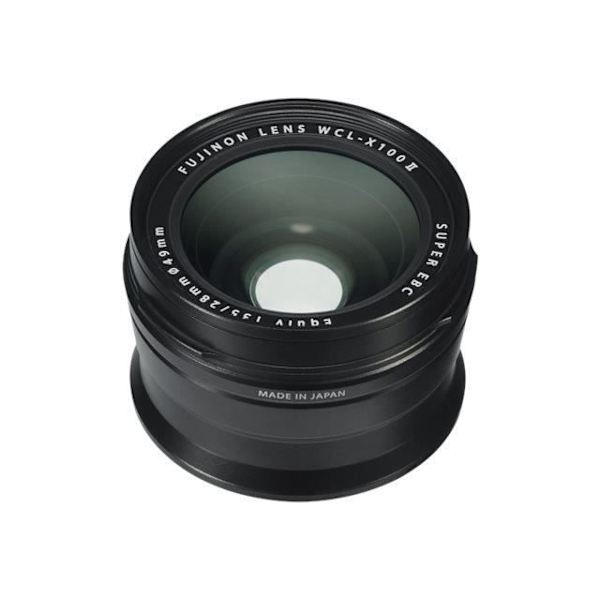 Fujifilm WCL-X100 II 19 mm omvandlare för X Series X100 - Limited Edition, X100F, X100S, X100T Svart