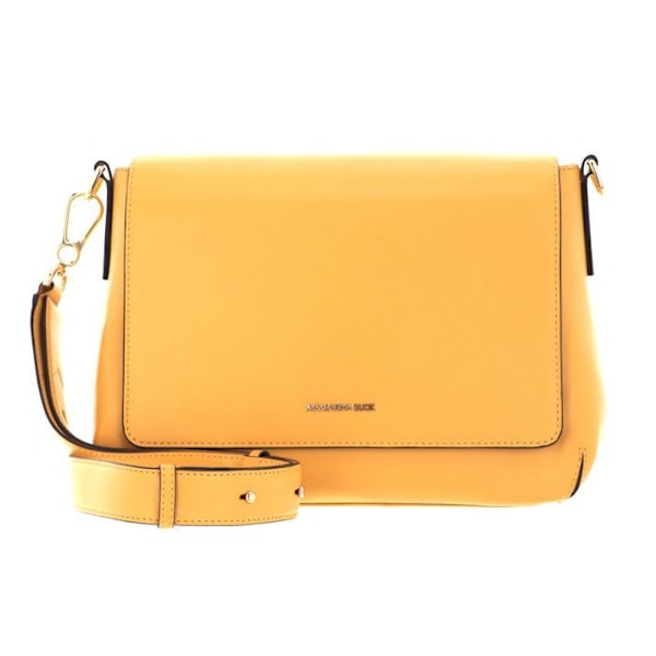 Axelväska - MANDARINA DUCK - Luna - Kalvskinn - Gul - 28x21x11 cm gul