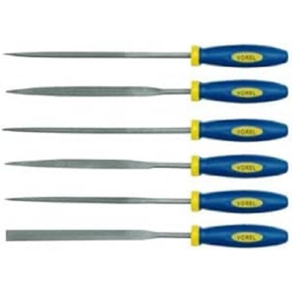 Lime - rape Vorel - 25351 - Limes spetsiga för metall 140mm 6 st.