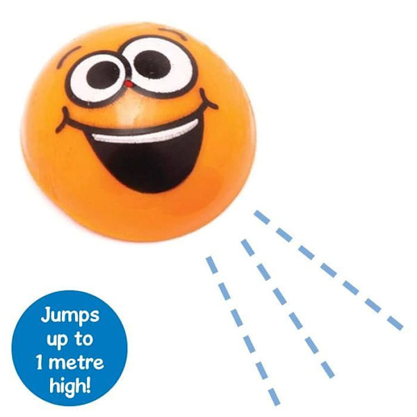 Baker Ross Fun Face Jumping Chips (12-pack) - Minileksaker - AW664