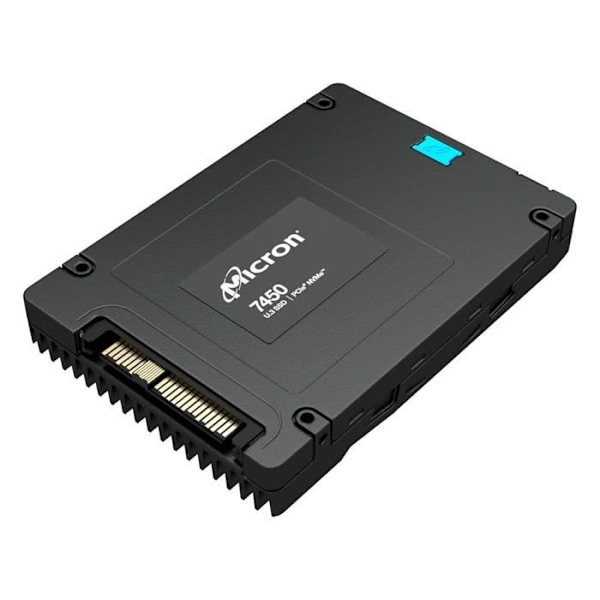 SSD - Micron - 7450 MAX - 1600 Go - Intern - U.3 PCIe 4.0 (NVMe)