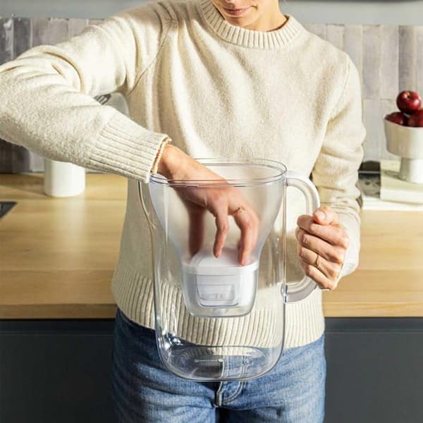 Karaf med filter BRITA Style Essential Blå sten + filterpatron MAXTRA PRO 1057790 Stenblå