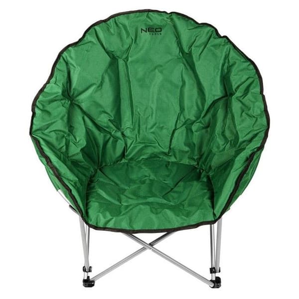 Campingfällstol - NEO TOOLS - 80x70x80 cm utfälld - 92x28x21 cm hopfälld - Polyester 600D