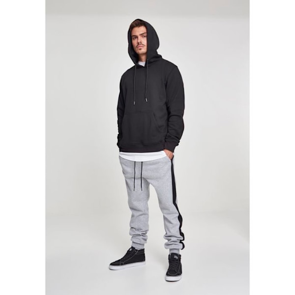 Hoodie - Urban Classic - Basic Terry - Svart - Långa ärmar - Känguruficka svart S