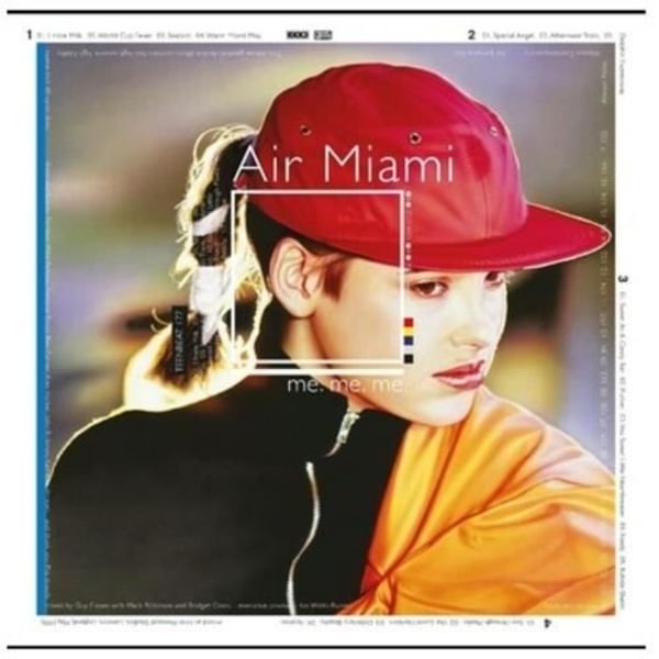 Air Miami - Me. Me. Me. [VINYL LP] Blå, Färgad Vinyl, 45 Rpm, Gatefold LP Jacket, Orange, Deluxe Ed