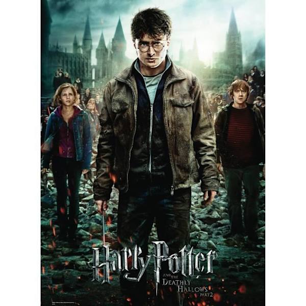 Pussel 300 p XXL - Harry Potter and the Deathly Hallows II Flerfärgad