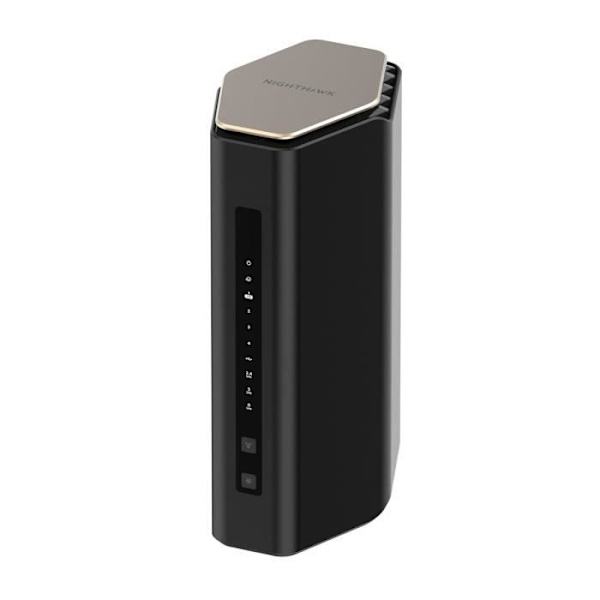 NETGEAR 3PT Nighthawk Wi-Fi 7 BE18000-router med exceptionell prestanda och blixtsnabb anslutning.