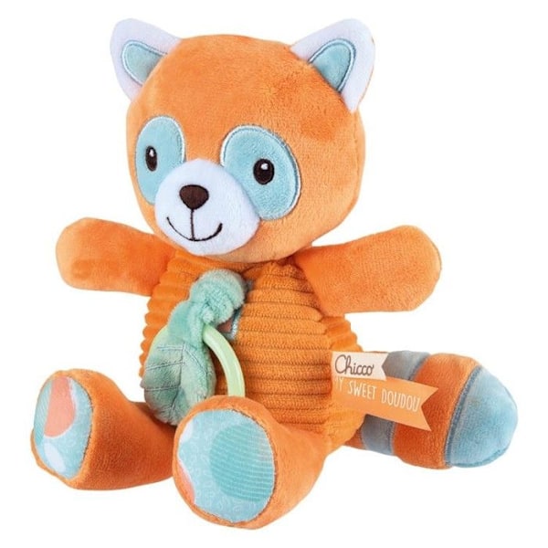 Chicco - Panda Roux Spelmusikanal Chicco orange och blå