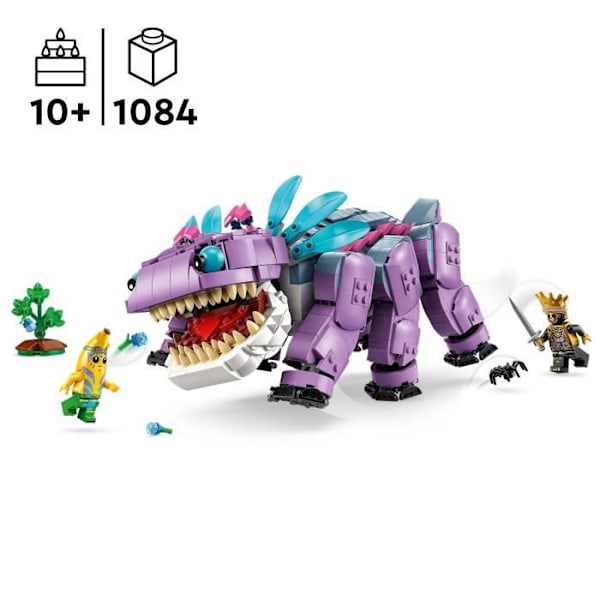 LEGO Fortnite 77077 Klombo - Byggset för Killar från 10 år - Dinosauriefigur Flerfärgad