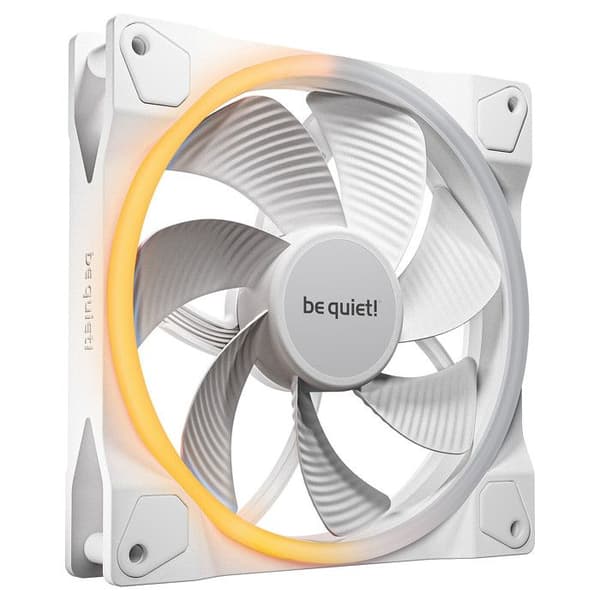 BE QUIET! - Light Wings - BL135 - Chassi Fläkt - 140mm PWM Reverse - Vit