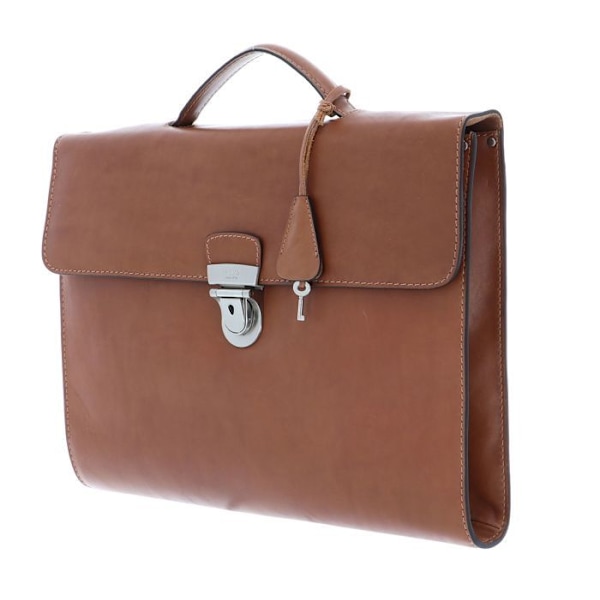 Mallette - PICARD - Toscana kontorsväska - Läder av nöt - Brun - 37,5 x 27 x 6 cm kastanj