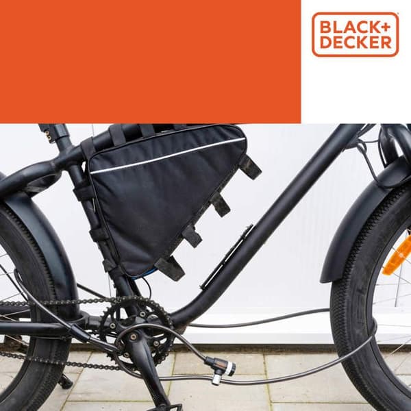 BLACK+DECKER Cykellås BXCHBL7005 Svart