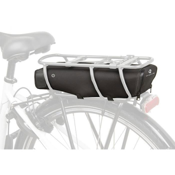 M-Wave skyddsfodral till Shimano/Bosch elcykelbatteri - Svart neopren Svart