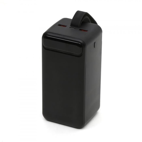 Backup batteri 50000mAh PD Quick Charge LED Display med LED Torch Platinet Black Svart