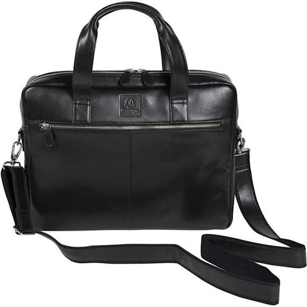 Datorväska - EXACOMPTA - 17537E - Läder - Dubbel fack - 41 x 30 x 19,5 cm