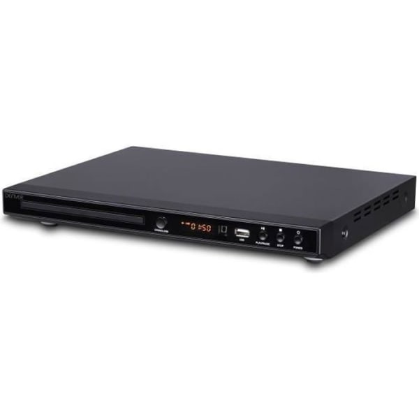 DENVER DVH-1245 DVD-spelare - NTSC, PAL, 4:3, 16:9, Dolby Digital, AVI, MP3, WMA, JPEG