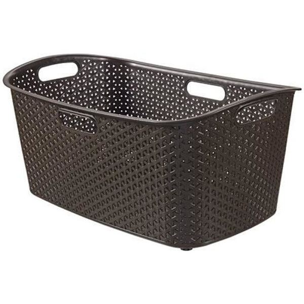 CURVER My style tvättkorg 47 L choklad kastanj