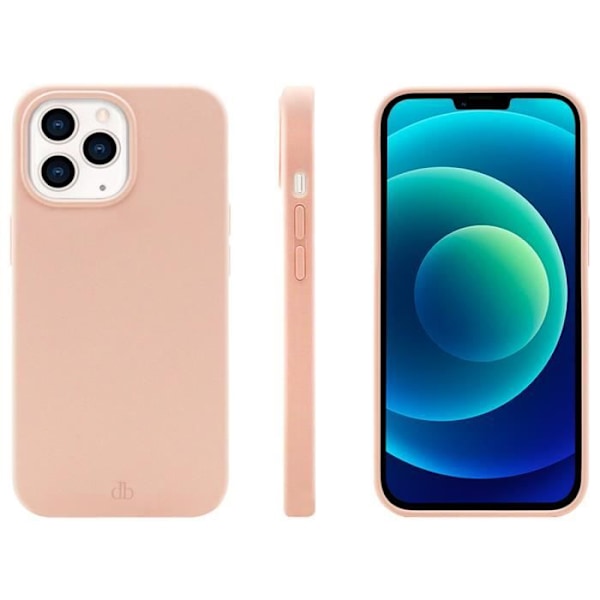 Bakstycke - DBRAMANTE1928 - Monaco - iPhone 13 Pro Max - Rose - 75% återvunna material Rosa