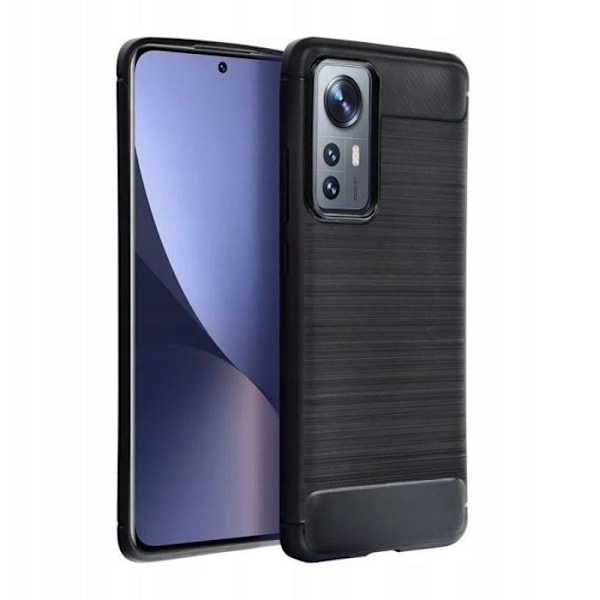 Housse för smartklocka - etui för smartklocka - skal för smartklocka Carbon COQUE E FÖR XIAOMI REDMI 14 4G SVART