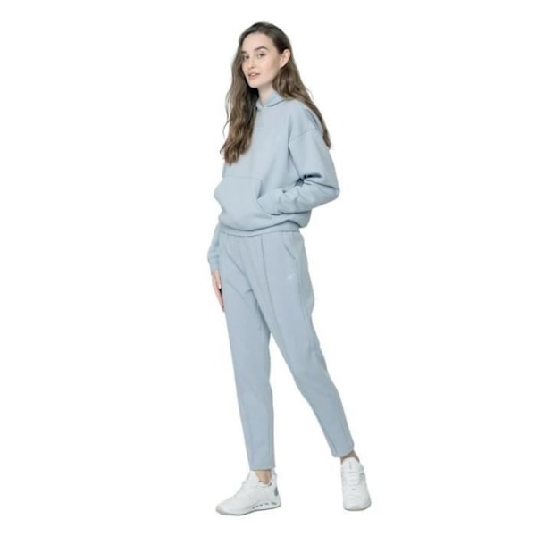 Sweat - 4F - BLD031 - Blå - Kvinna - Långa ärmar - Huva Blå jag