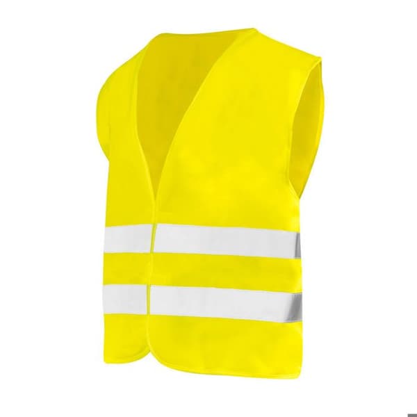 Högsynlighetsgilet, gul, storlek L Gul