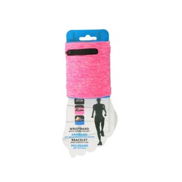 Dunlop Sports Armband med ficka - Rosa