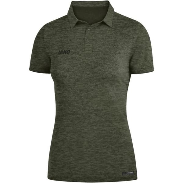 Jako Premium Basic dam polo - olivgrön Grön khaki 44