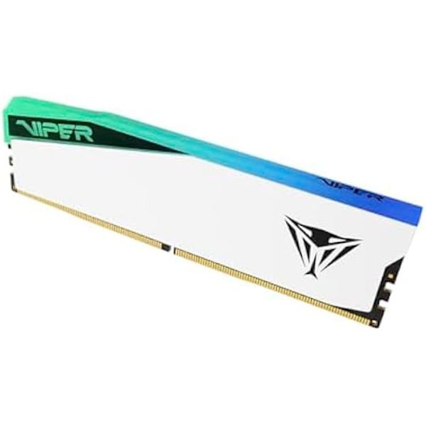 RAM-minnesmodul - PATRIOT MEMORY - Viper Elite 5 RGB - 32 GB - 6000MT/s - Vit kylfläns i vitt