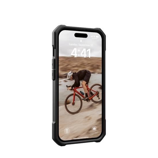 Coque - UAG - Essential Armor - iPhone 15 Plus - Svart - Förstärkt skydd - MagSafe Svart