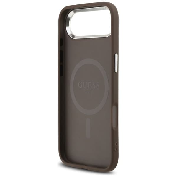 Coque Guess Hardcase 4G Triangle Logo MagSafe för iPhone Air - Brun Brun