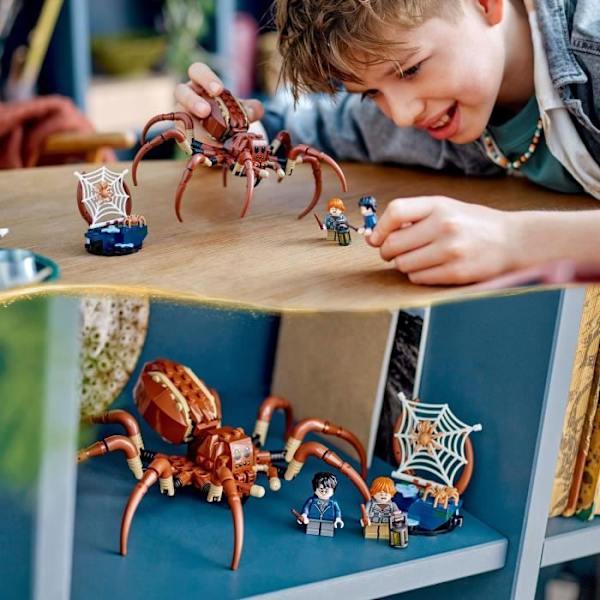 LEGO® Harry Potter 76434 Aragog i den förbjudna skogen - set med spindeltema kastanj