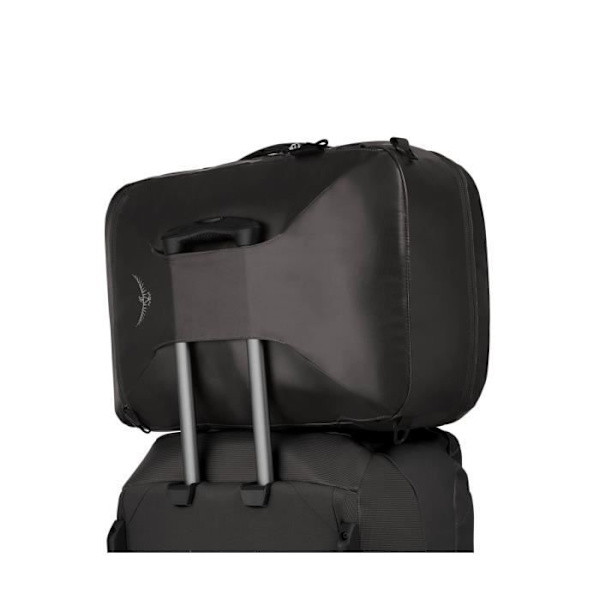 Resväska - Osprey - Transporter Carry-On - Svart - 42x55x14 cm - Vattentålig Svart