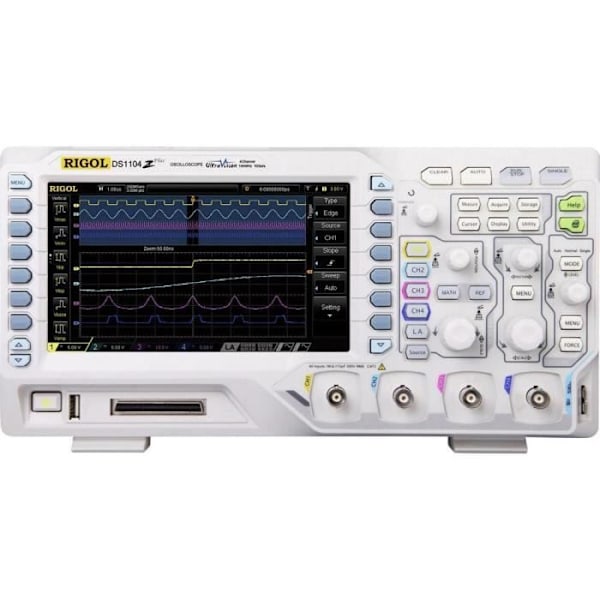 Rigol DS1074Z Plus digitalt oscilloskop DS1074Z plus - 70 MHz - Färg TFT